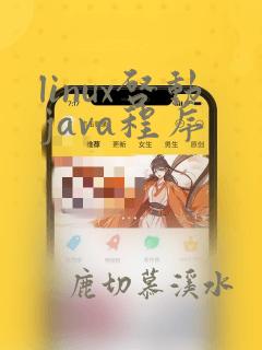 linux启动java程序