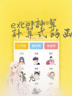 excel计算计算式的函数