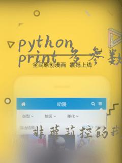python print 多参数