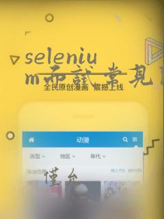 selenium面试常见问题