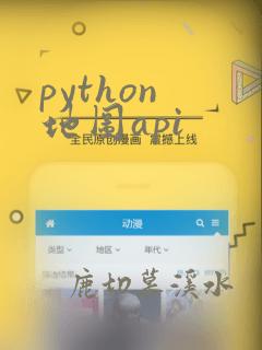 python 地图api