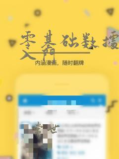 零基础数据分析入门