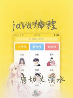 java编程 