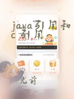 java引用和c 引用