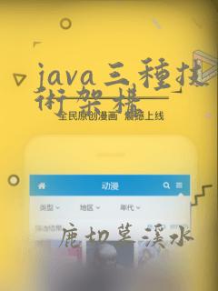 java三种技术架构