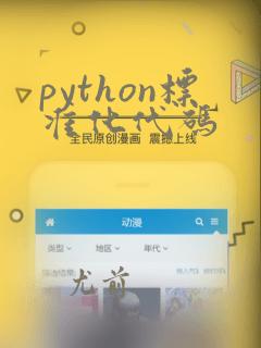 python标准化代码