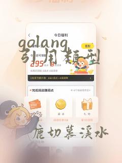 golang 引用类型