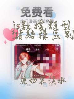 js数据类型存储结构区别