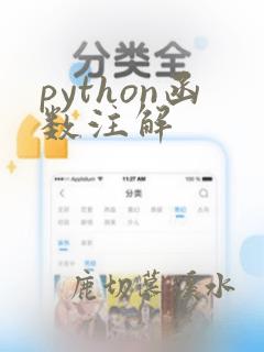 python函数注解