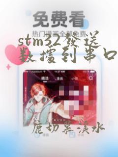 stm32发送数据到串口
