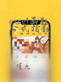 excel函数公式指数