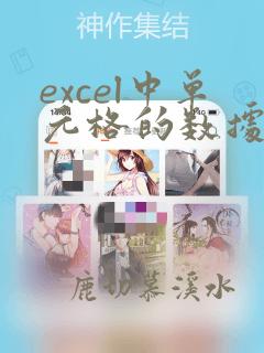 excel中单元格的数据类型有