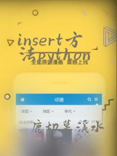 insert方法python