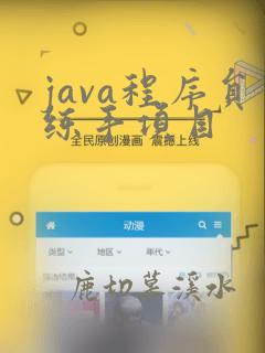java程序员练手项目