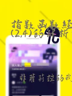 指数函数经过点(2,4)的解析式为