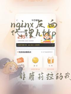 nginx反向代理http