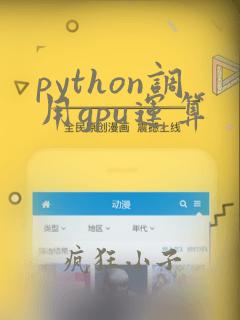 python调用gpu运算