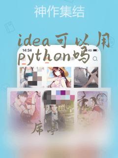 idea可以用python吗