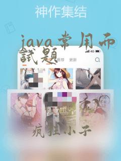 java常用面试题