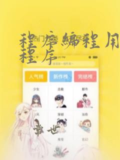 程序编程用什么程序
