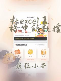 对excel表格中的数据进行分类汇总