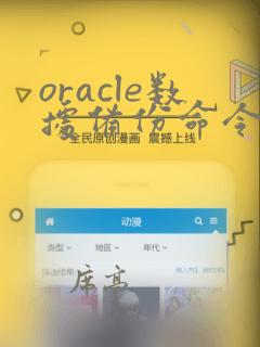 oracle数据备份命令