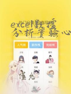 excel数据分析实验心得