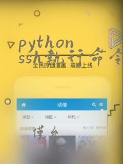 python ssh执行命令
