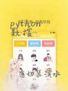 python 数据