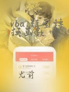 vba 类型转换函数
