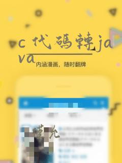 c 代码转java