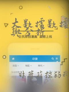 大数据数据处理与分析