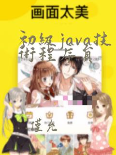 初级java技术程序员