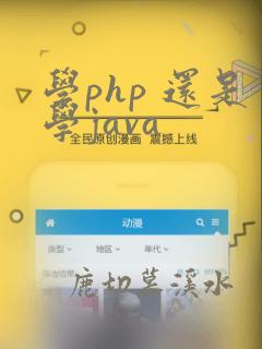 学php 还是学java