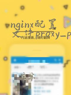 nginx配置文件proxy_pass