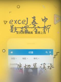 excel表中数据分析