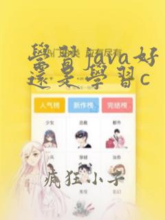 学习java好还是学习c 好