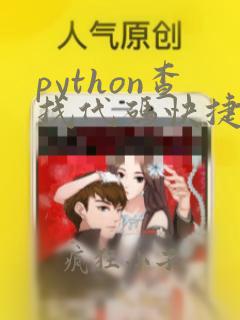 python查找代码快捷键