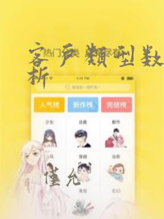 客户类型数据分析