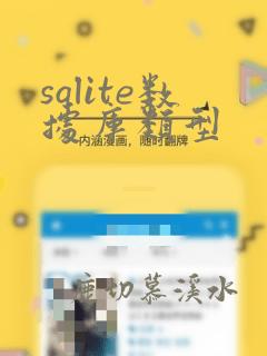 sqlite数据库类型