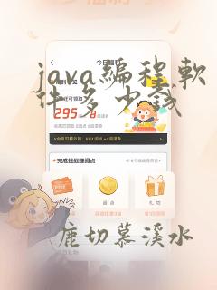java编程软件多少钱