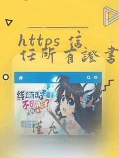 https 信任所有证书