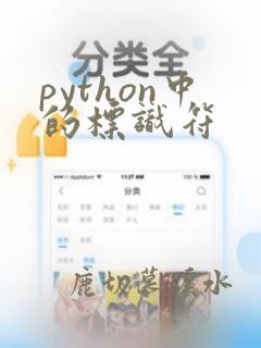 python中的标识符