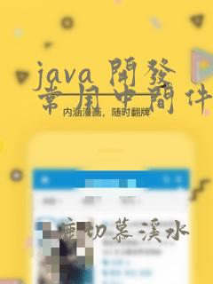 java 开发常用中间件