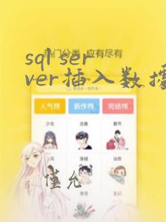 sql server插入数据