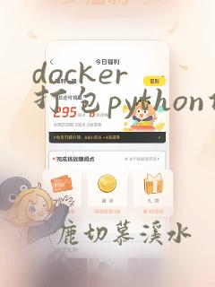 docker 打包python项目