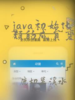 java初始化类的成员变量