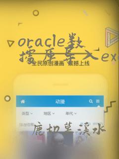 oracle数据库导入excel表