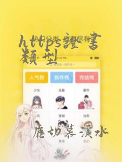 https证书类型
