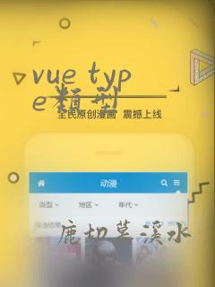 vue type类型